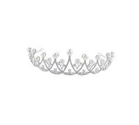 Veemoon Tiara De Novia Brillante Con Cristal Strass - Elegante Nupcial - Tiara Para Bodas Perfecta Para Realzar Tu Look En El Gran Día