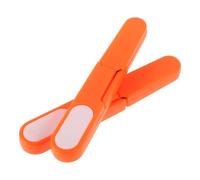 Veemoon Tijeras de Pesca Pequeñas de Plástico Tapa, Juego de 2 Mini Cortadores de Línea de Precisión para Manualidades y Costura, Utensilios Portátiles para Pesca y Punto de Cruz