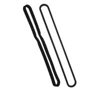 Veemoon Tiras de Sellado de Espuma Negras para Sellador al Vacío, Accesorio de Repuesto 2 Piezas, Borde de Sellado Compatible con Envasadora de Alimentos para Cocina Doméstica