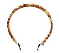 Veemoon Tocado De Cadena Vintage Para Niña Talla Única Accesorio De Cabello Estilo Sencillo Uso Diario Fiesta Elegante Color Ámbar