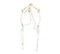 Veemoon Tocado de Estilo Antiguo Chino para Bodas y Festivales Accesorios Cabello Adornados con Borlas para Mujeres y Niñas para Fotografía Clásica