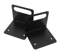 Veemoon Tope Antideslizante para Colchón 2 Unidades Negro Soporte Metálico 10 CM para Cama de Madera Fijador sin Perforación para Somier Estabilizador Lateral para Evitar