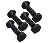 Veemoon Topes Para Cabecero De Pared 4 Estabilizadores De Cabecero Fijador De Somier Varilla De Fijación Antivibración Negro 9.5 Cm Ajustable 11 Cm