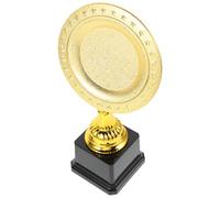 Veemoon Trofeo de Plástico para Premio de Fútbol Infantil, Trofeo Decorativo en Forma de Plato, Premio de Celebración para Ceremonias y Competiciones Escolares, Recuerdo Reutilizable