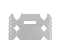 Veemoon Troqueles de Corte Acero al Carbono 148x93 Mm para Manualidades, Caja de Dulces Diseño de Corazón, Plantilla Metálica para Scrapbooking y Tarjetas DIY