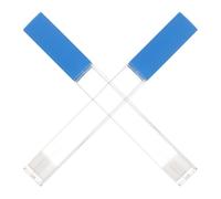 Veemoon Tubo de Almacenamiento para Termómetros, Plástico Resistente, 2 Piezas, Protección Segura para Uso Doméstico y Profesional