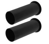 Veemoon Tubo de Puerto de Graves para Altavoz Bass Reflex 65×180 Mm, 2 Piezas, Plástico Duradero, Ventilación para Subwoofer y Cajas Acústicas, Mejora Graves y Sonido para Audio