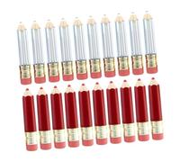 Veemoon Tubos Vacíos y Líquido Tintado de Brillo Labial de Plástico para Almacenar 20 y Perfectos Aceite Labial Recargables para Uso Diario Viaje