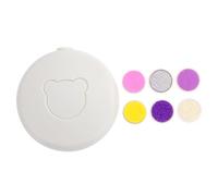 Veemoon Uñas Eléctrica Para Niño Niña Con Accesorios Seguros Para Cuidado Infantil Pulidor De Uñas Suave y Tranquilo Kit Completo Para Manicura y Pedicura Infantil