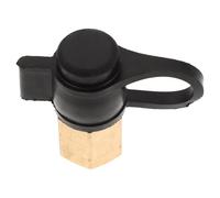 Veemoon Válvula Selectora de Aire de Latón para Camión y Semirremolque, Rosca Interna 12x1.5, Válvula de Ventilación para Tanque de Gas, Accesorio para Sistemas de Aire en Transporte