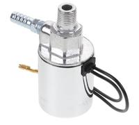 Veemoon Válvula Solenoide de Bocina Eléctrica de Doble Tubo, 12/24 V, para Trenes y Camiones, Electroválvula Neumática Resistente, Reemplazo para Bocinas de Aire Industriales