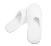 Veemoon Zapatillas de Spa Reutilizables Antideslizantes de Coral Blanco para Invitados Cómodas y Elegantes para y Baños para Hombres