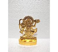 Veer Hanuman Bajrang Bali Idol/Shri Hanuman ji (Dorado) (Dimensiones 3.0 x4.0)