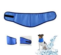 Veesper Bandana de Enfriamiento de Perros TamañO L Ajustable Collar de Enfriamiento de Perros Manguera Transpirable Fuera Cool Instant Chill out Buff Cuel Wrap Cooler para Pet Summer