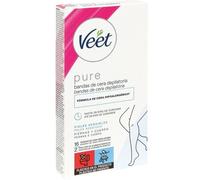 Veet Banda Corporal Pure 16 unidades
