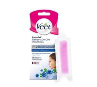 Veet Bandes de Cire Visage - Peaux Sensibles