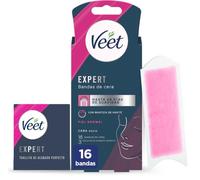 Veet Cera Fría Facial Piel Normal 16 Bandas