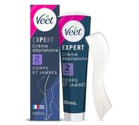 VEET Expert - Crema depilatoria para cabello rebelde - Cuerpo y piernas - Actúa en 2 minutos - 200 ml