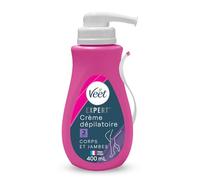 VEET Expert - Crema depilatoria para cabello rebelde - Cuerpo y piernas - Actúa en 2 minutos - 400 ml