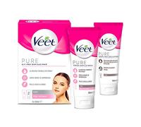 Veet - Kit de depilación facial para pieles normales