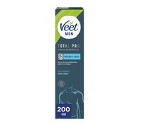 Veet Men Crema Depilatoria Corporal para Hombre | Piel sensible | Hidratación 24H | Rápido y Eficaz | Espalda, Pecho, Piernas, Axilas y Brazos