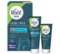 Crema Depilatoria Íntima Hombre 100ml + Bálsamo Post-Depilación 50 ml Veet