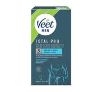 Veet Men Total Pro Kit Crema Depilatoria Zona Íntima