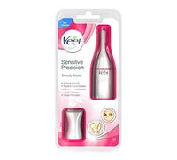 Veet Sensitive Precision - Recortador Eléctrico Depilador Mujer Zonas Sensibles Bikini, Facial y Axilas, Blanco