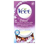 VEET Tiras de cera fría para piel normal, 10 tiras