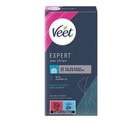Veet Tiras de cera para pieles sensibles, 40 unidades