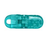 Veeteah Clip para chupete para niña,Clip para chupete para niños, Clips para tirantes de juguete para agarrar la dentición, Clip de suspensión para chupete multifuncional y fuerte para mordedor de