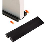 Veeteah Debajo de la junta de la puerta,tope de ruido debajo de la puerta: sello inferior de la puerta del tren, protección contra corrientes de aire impermeable y aislamiento de ruido