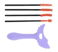 Veeteah Plantilla de rímel de silicona, ayuda para rímel de silicona | Plantilla de escudo guía de rímel - Cómoda herramienta de maquillaje de ojos para uso diario, citas, salidas nocturnas y fiestas.