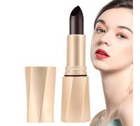 Veeteah tinte de labios mate, lápiz labial de terciopelo,Color de labios mate de larga duración - Lápiz labial satinado no pegajoso, bálsamo labial de belleza impermeable 3,8 g para maquillaje de