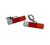VEETHI Pilotos Traseros 2x 10-80v 12v 24v 48v Luces Traseras Carretilla Elevadora Luces Parada Remolque Marcha Atrás Luces Advertencia Luces Traseras Coche Rojo Ámbar Blanco Faro Trasero (Size : 12v)