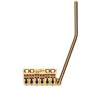 Vega-Trem VT1 Estándar 6 Tornillos Dorado Puente de Trémolo para Guitarra Stratocaster Para Strat Sin Modificaciones Fácil Instalación