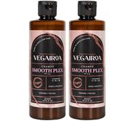 VEGAIROA - Smooth Plex Champú - Champú alisador - Para un Post Alisado Perfecto - Hidratación y Nutrición - Libre de Encrespamiento - Vitaminas y Minerales - Peluquería Profesional Vegana - 300 ml