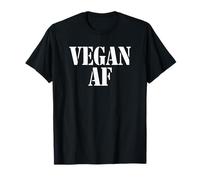 Vegan AF - Dieta Vegetariana Divertida a Base de Plantas Camiseta