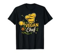 Vegan Chef para Cocina Vegana y nutrición basada en Plantas Camiseta gráfica económica