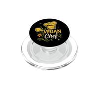 Vegan Chef para Cocina Vegana y nutrición basada en Plantas PopSockets PopGrip para MagSafe