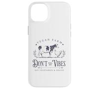 Vegan Farm Vegan Vibes Plant Based Diet Vegetables and Grain Carcasa para iPhone 14 Plus