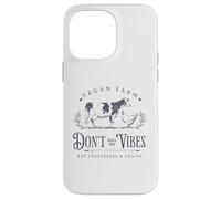 Vegan Farm Vegan Vibes Plant Based Diet Vegetables and Grain Carcasa para iPhone 14 Pro MAX
