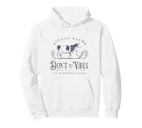 Vegan Farm Vegan Vibes Plant Based Diet Vegetables and Grain Sudadera con Capucha