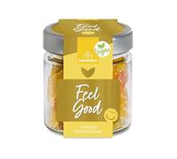 Vegan Feel Good Gomitas de frutas, 120 g, 20% de zumos de frutas, sin colorantes artificiales ni potenciadores del sabor, sin gluten ni lactosa