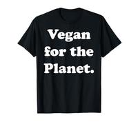 Vegan For The Planet Eco Statement Camiseta