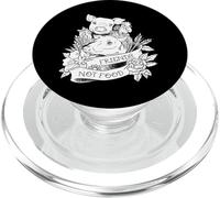 Vegan Friends No Food Pig Gift Veganismo Alimentos a Base de Plantas PopSockets PopGrip para MagSafe