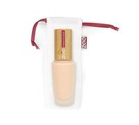 Vegan Make Up - Vegane ZAO Silk Foundation Bio 30 ml - Maquillaje con manteca de karité, aceite de almendras y aceite de jojoba - nº 812 crema beige