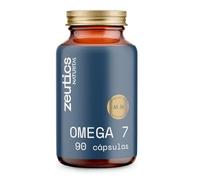 Vegan Omega 7 | 90 cápsulas | Zeutics by Naturitas | Marta Marcè | Omega 7 de Espino Amarillo, DHA y Vitamina E | Piel, Mucosas y Antioxidante | Piel, Cerebro y Envejecimiento | Nutrición Vegana