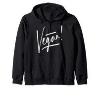 Vegan Plant Powered Vegano Vegetariano Go Vegan Sudadera con Capucha
