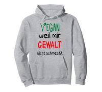 Vegan - Porque no me Gusta la Violencia - Animales veggie4m3 Sudadera con Capucha
